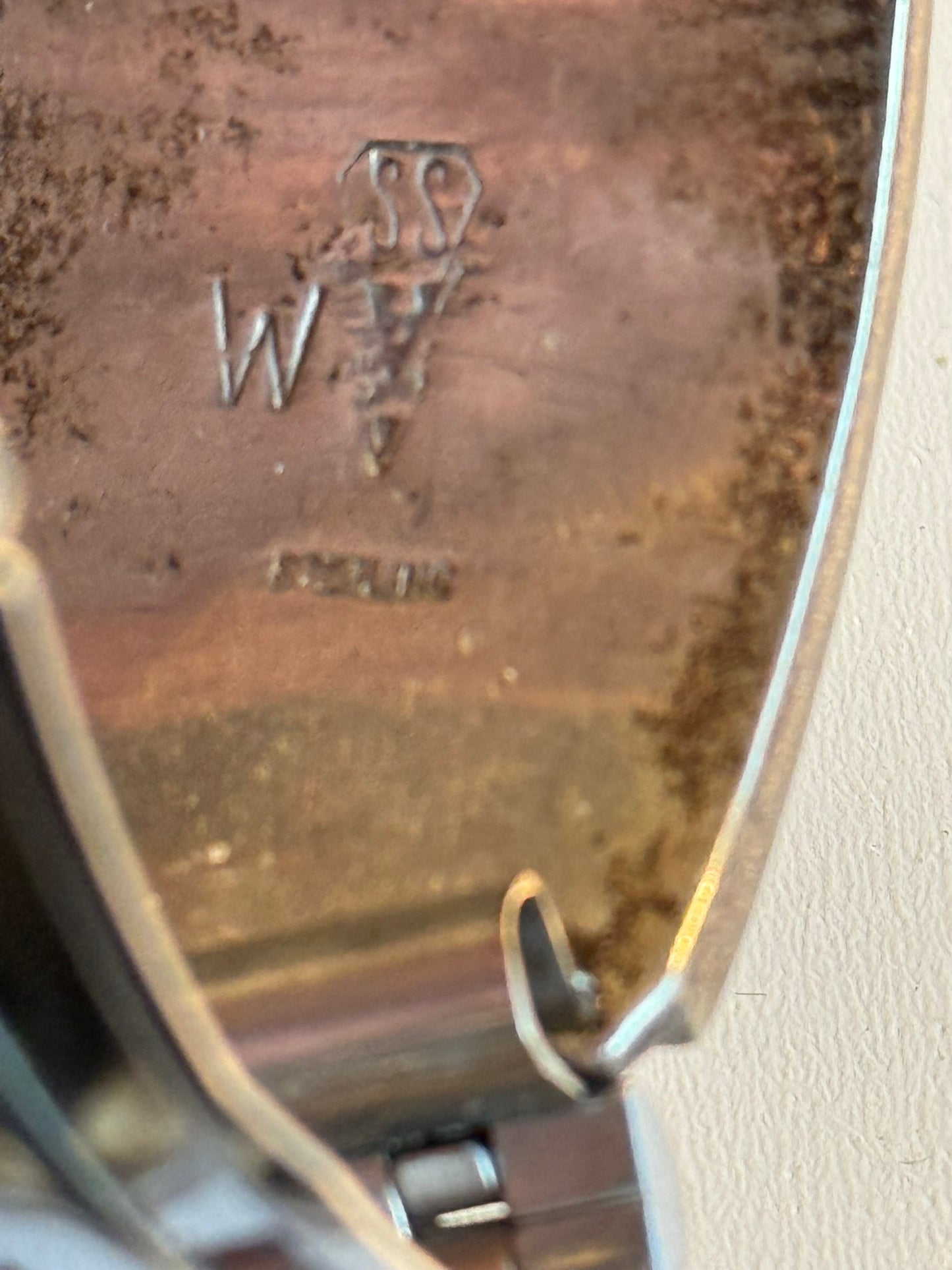 Seiko Kinetic Mens Watch Day Date Silver Gold Stainless Super Smiths Watch Band.