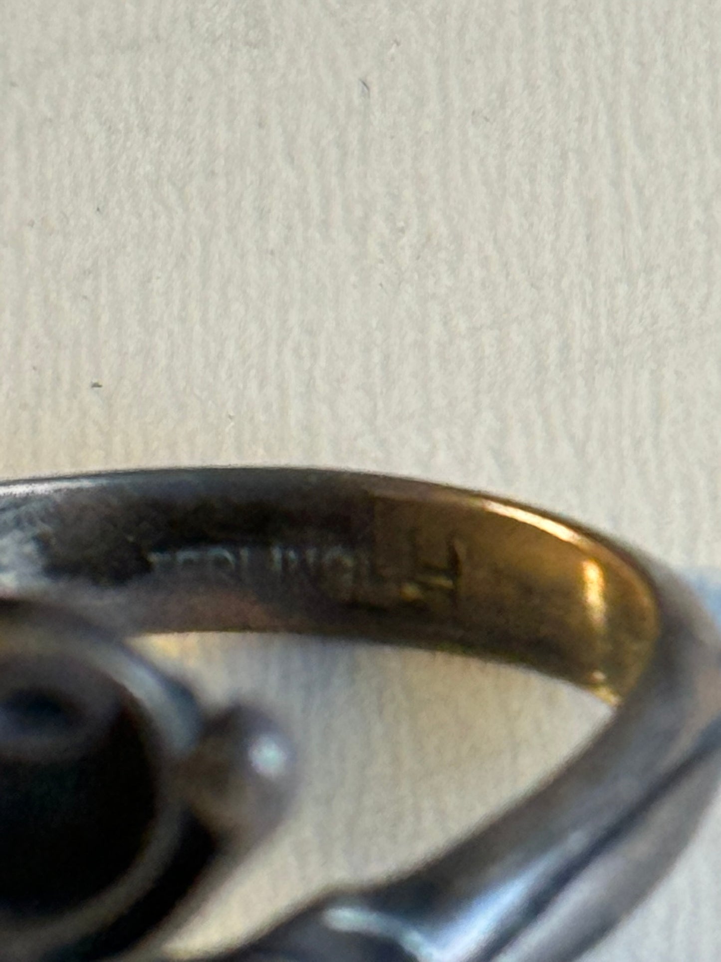 Sterling Silver Turquoise and Coral Feather Ring